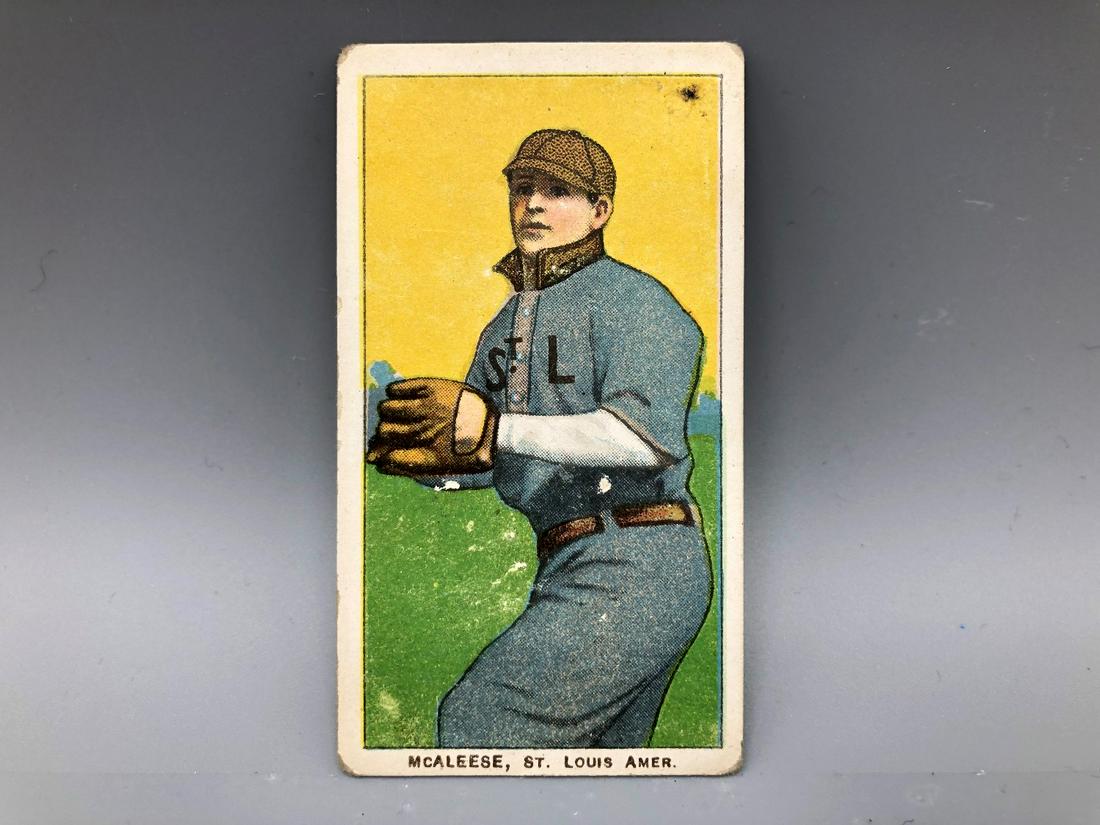 1909 T206 John McAleese Piedmont Back (1 of 2)