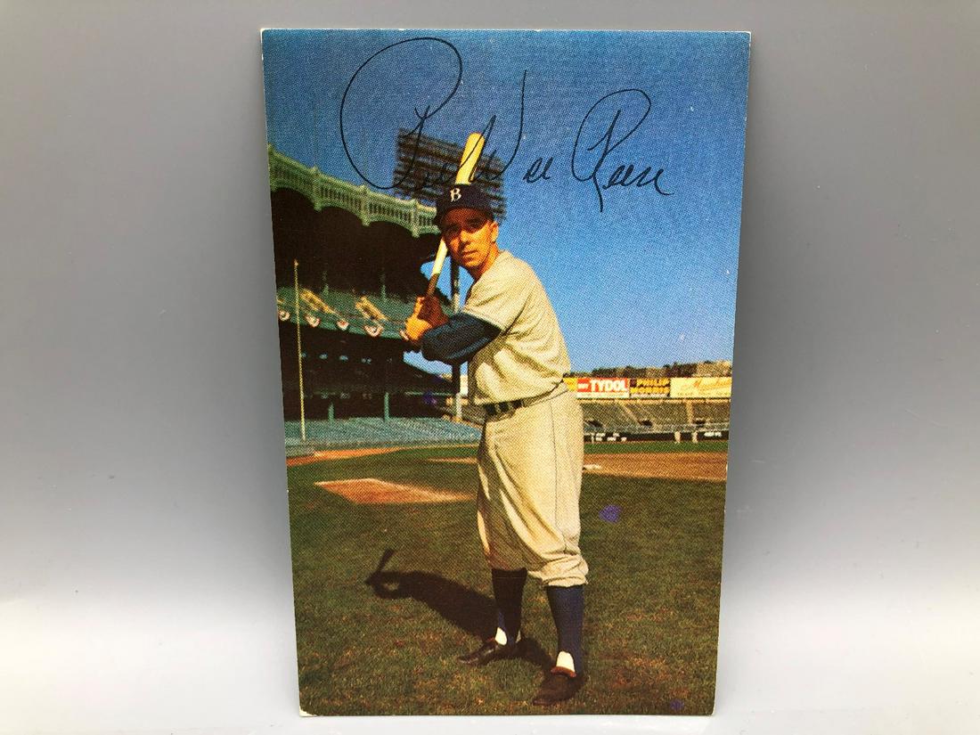 1953-55 Dormand Postcard Pee Wee Reese (1 of 2)