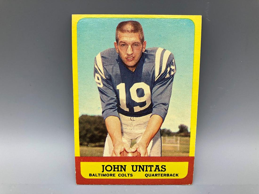 1963 Topps Johnny Unitas #1 (1 of 2)