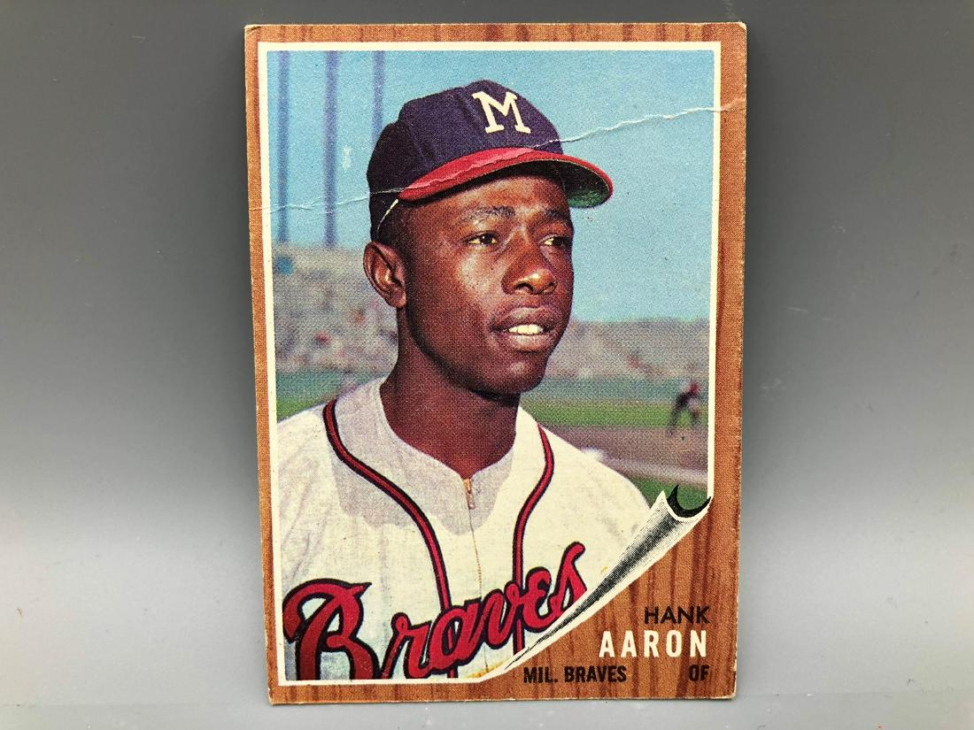 1962 Topps Hank Aaron #320 HOF (1 of 2)