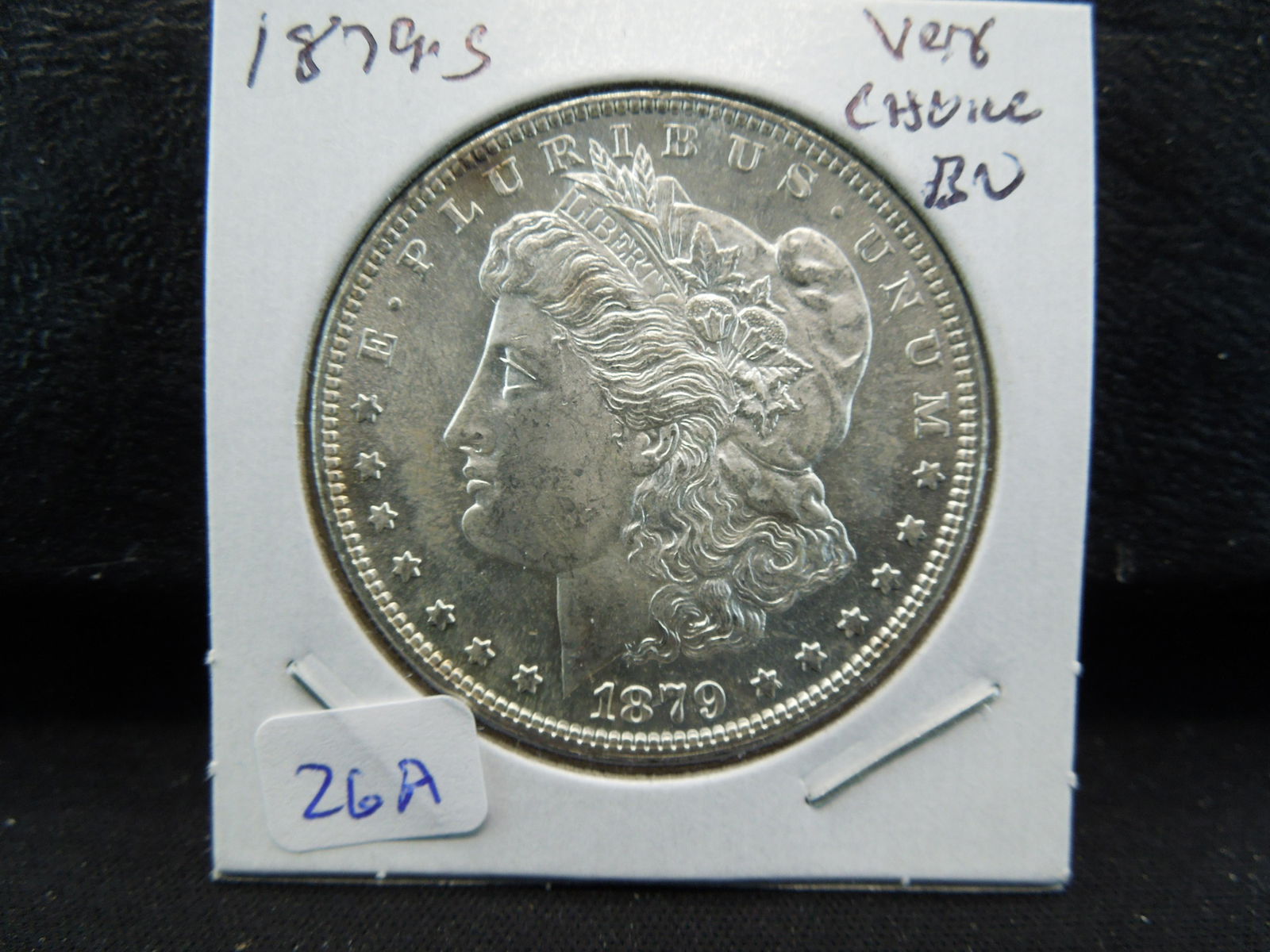1879-S Morgan Dollar.  Very choice BU (1 of 2)
