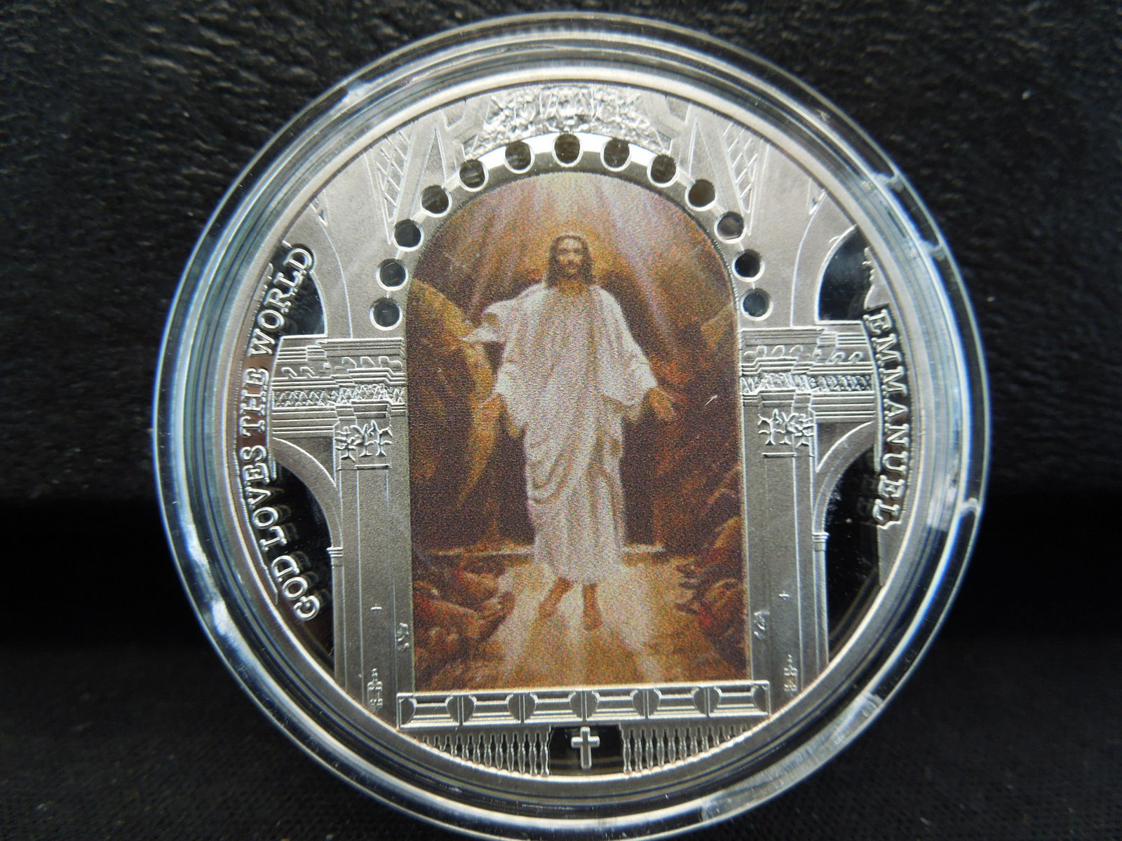 (JESUS/1 OUNCE), PROOF, Encapsulated For Future (1 of 2)