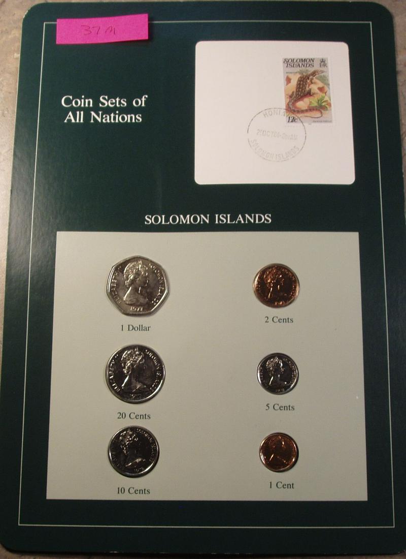 Solomon Islands.  6 Coin Uncirculated Set. (1 of 2)