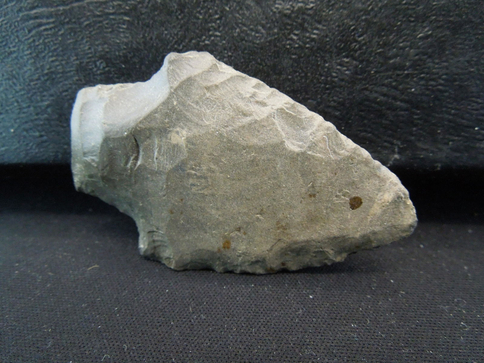 2 1/2 inch Adena contracting stem point.  About 2000 (1 of 2)