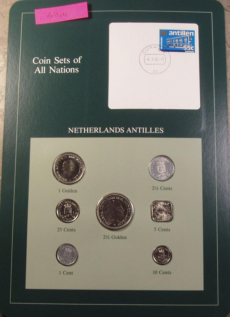 Netherlands Antilles.  7 Coin Uncirculated Set. (1 of 2)