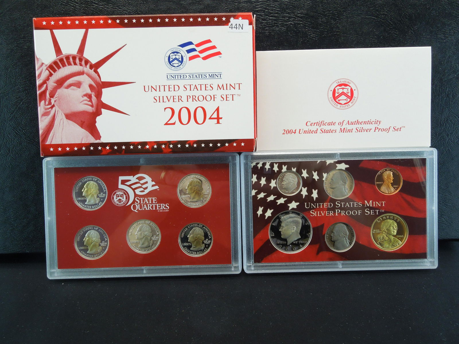 2004 United States Mint 11-Coin Silver Proof Set With (1 of 8)