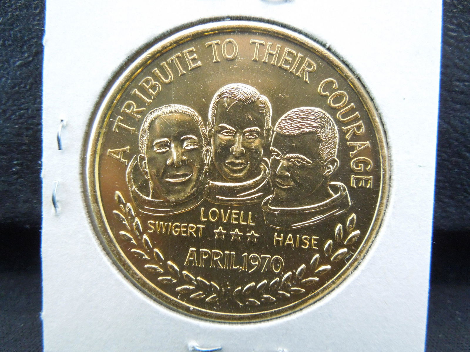 1970 BU NASA APOLLO XIII, SPACE COIN (1 of 2)