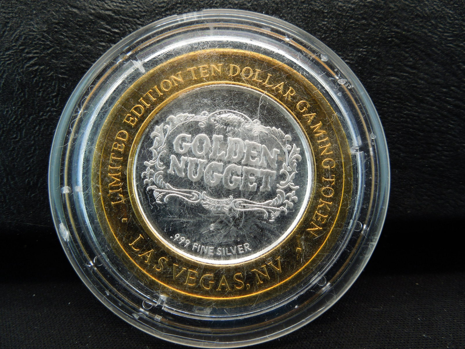 Silver Casino Token Golden Nugget Las Vegas: Silver Casino Token Golden Nugget Las Vegas