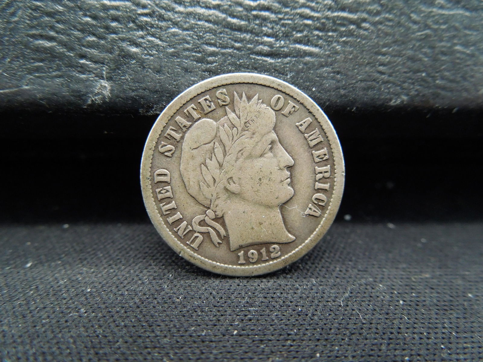 1912-D Barber Silver Dime Full "Liberty" (1 of 2)