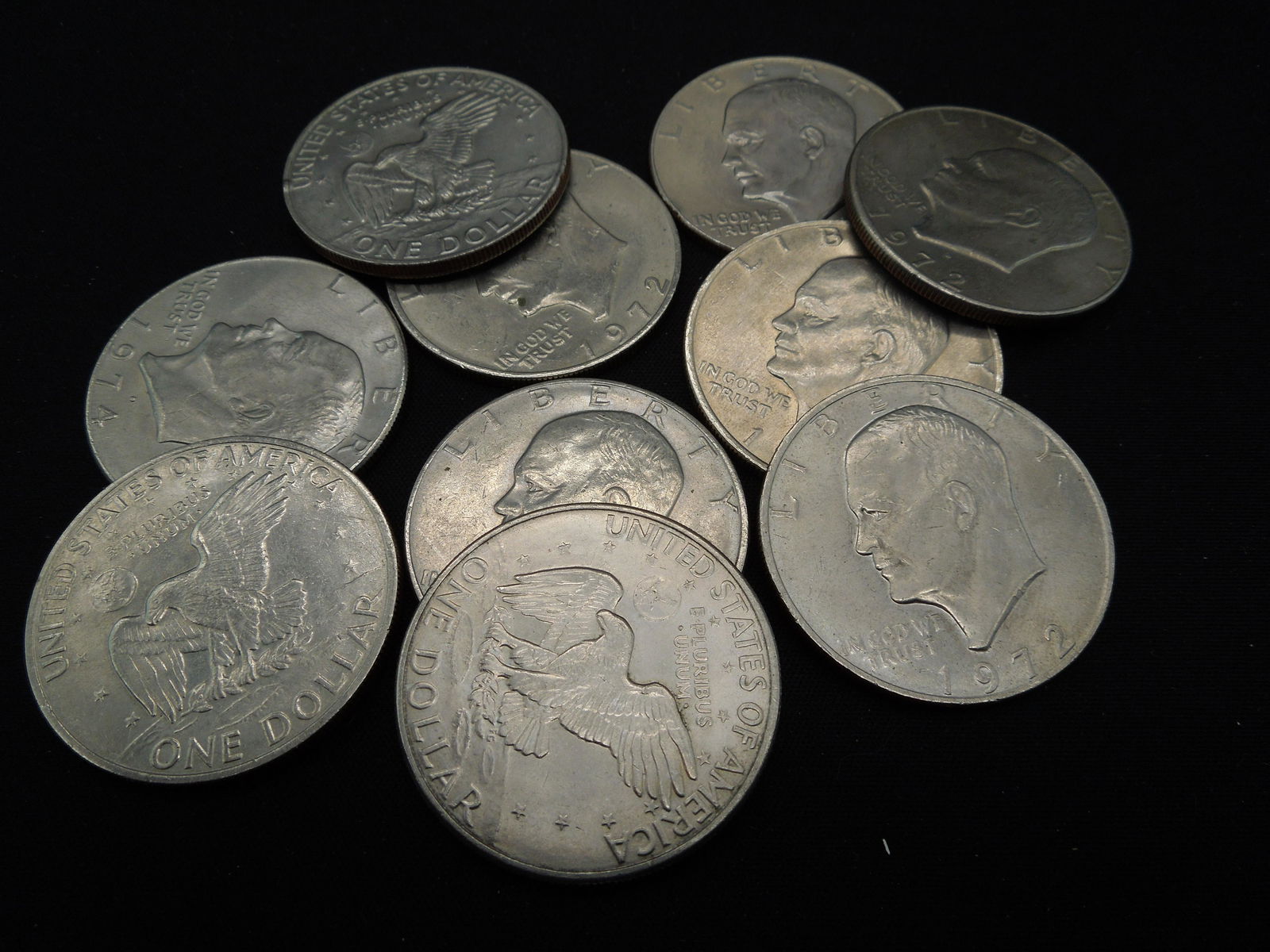 10ct Grab Bag Random Ike Dollars (1 of 4)