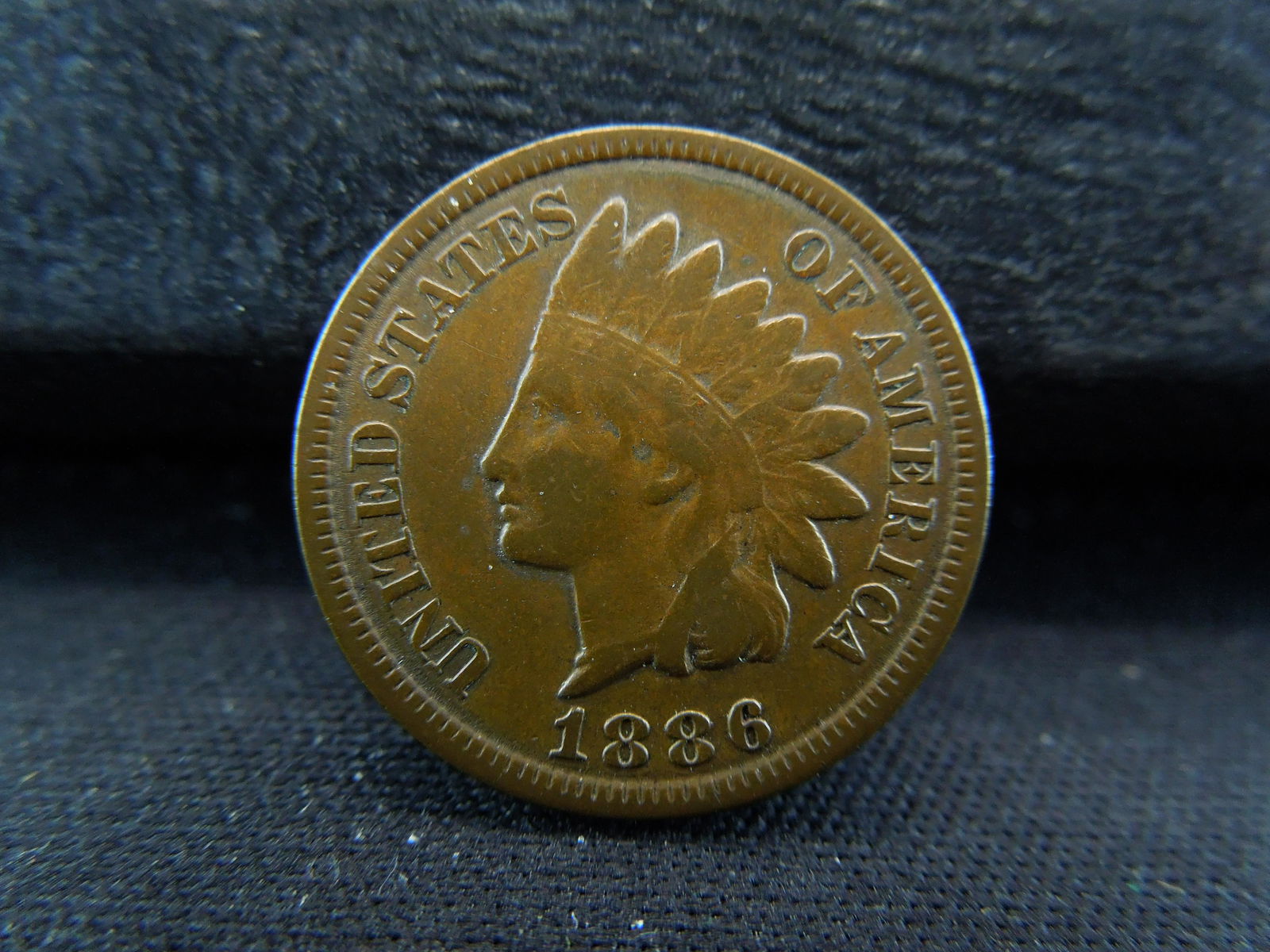 1886 Indian Cent Strong Details Better Date (1 of 2)