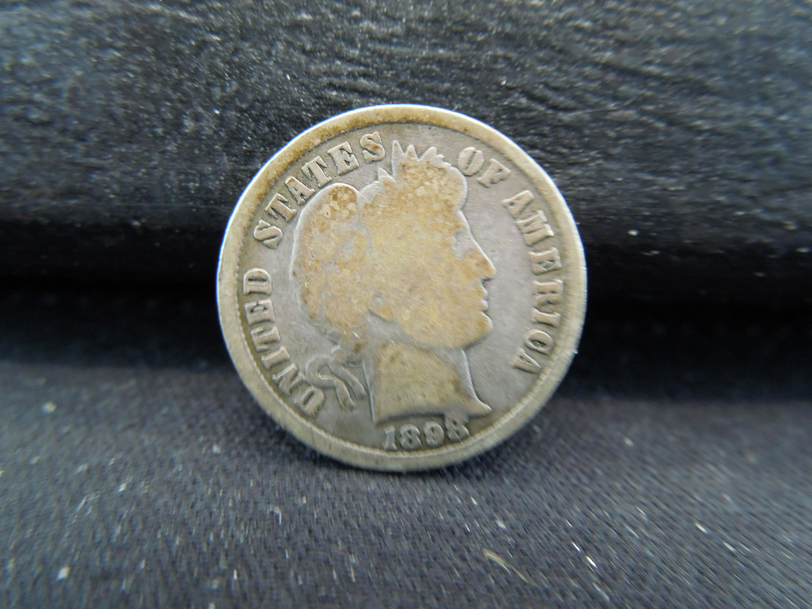 1898 Barber Dime (1 of 2)