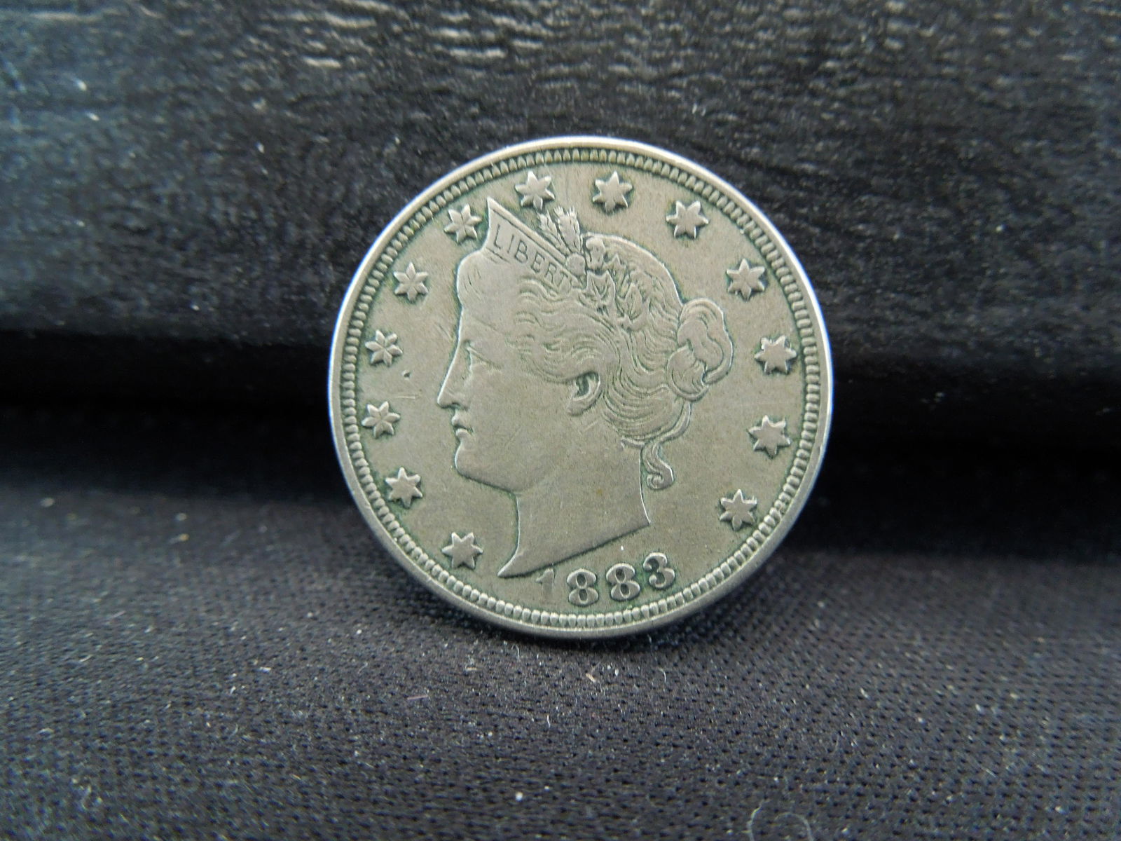 1883 Liberty Nickel With Cents XF Semi Key (1 of 2)