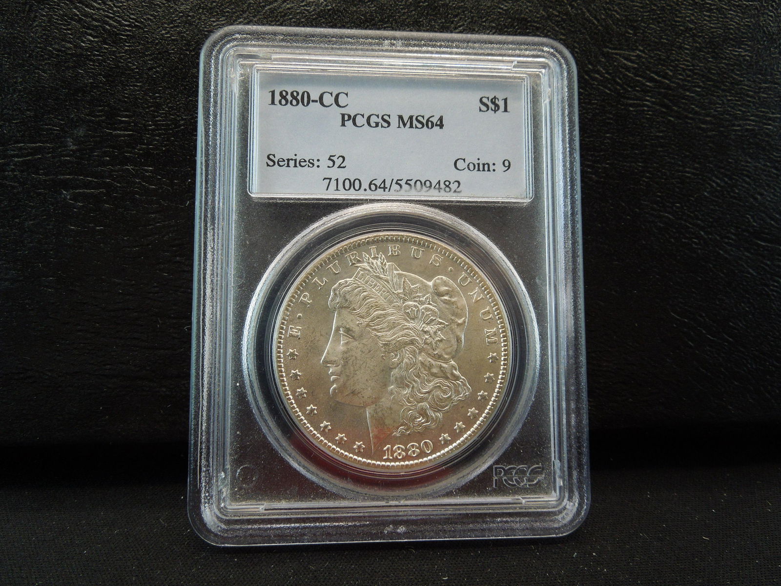 1880 CC Morgan Dollar PCGS MS64 Key Date (1 of 4)