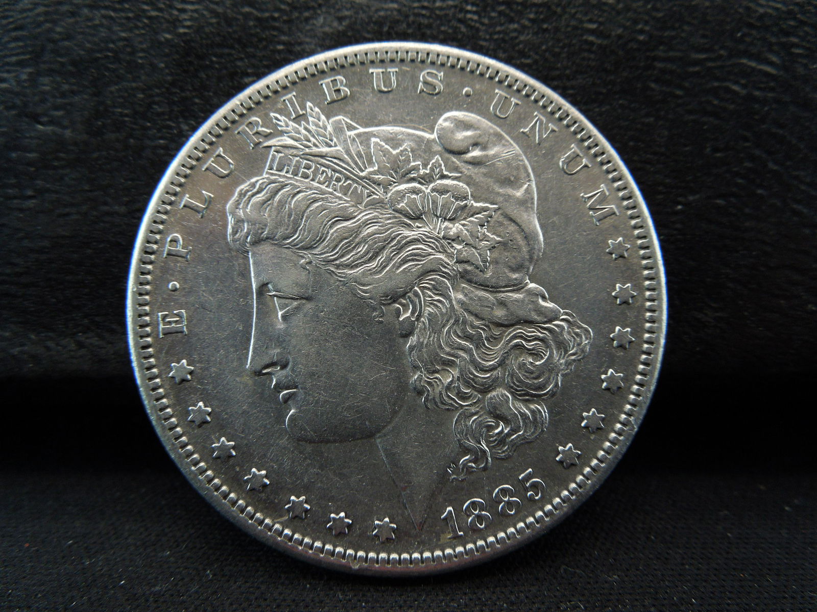 1885 S Morgan Dollar AU+ Better Date (1 of 2)