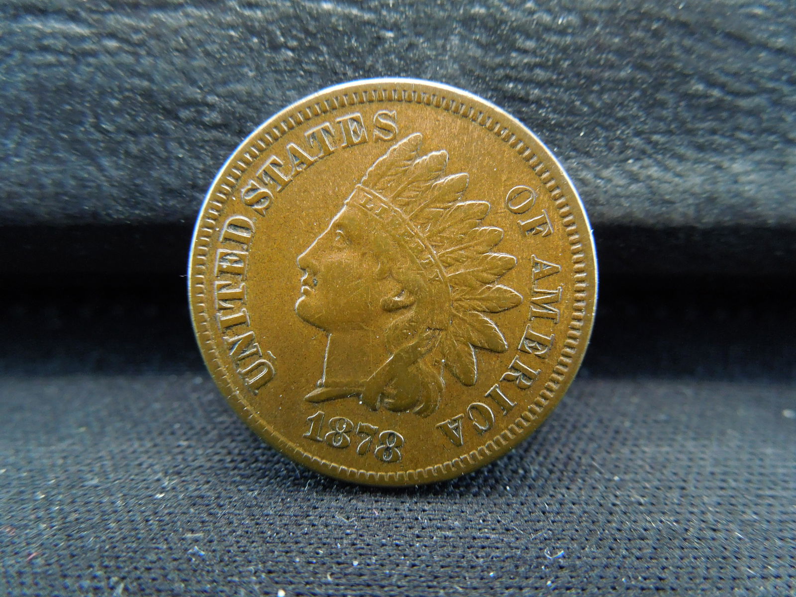 1878 Indian Cent AU Semi Key Date (1 of 2)