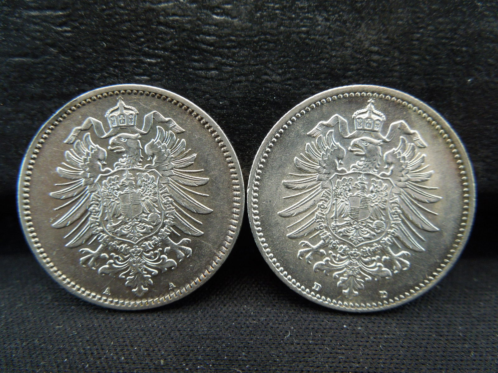 (2) Higher Grade 1 Mark Silver German Coins (1 of 2)