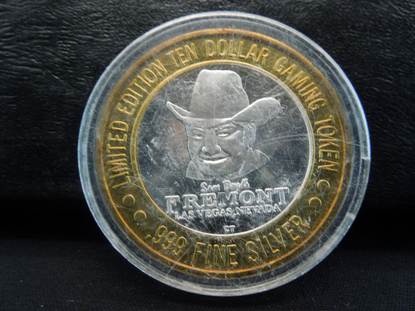 Silver Casino Token Sam Boyd's Fremont Las Vegas (1 of 2)