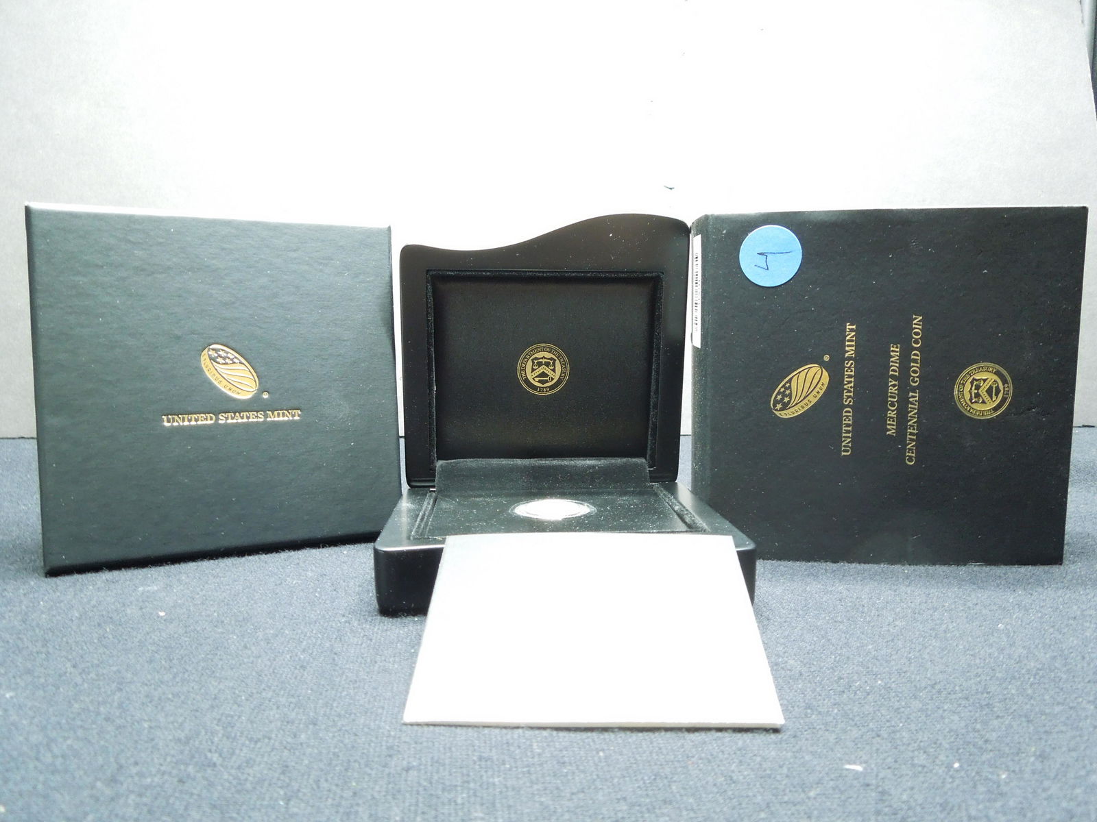 2016 1/10 oz Gold Mercury Dime OGP: 2016 1/10 oz Gold Mercury Dime OGP