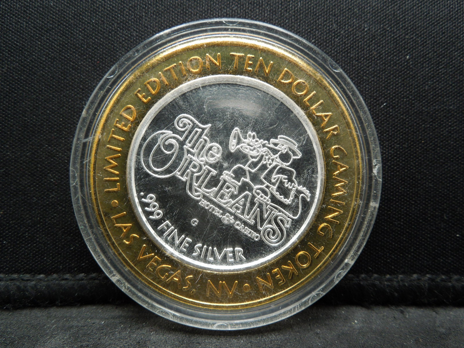 Silver Casino Token Orleans Las Vegas Nevada: Silver Casino Token Orleans Las Vegas Nevada