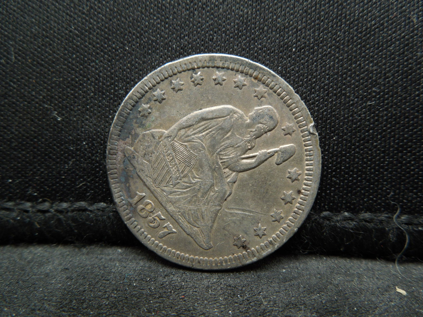 1857 Seated Quarter (1 of 2)