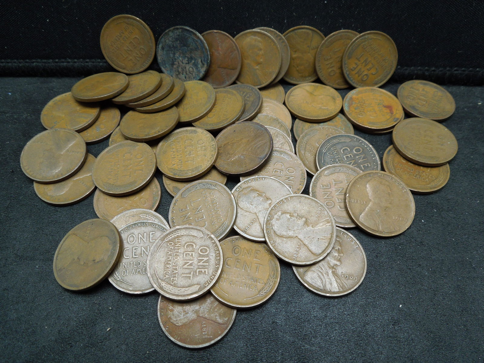 (53) 1909 Lincoln Cents First Year Issue (1 of 6)