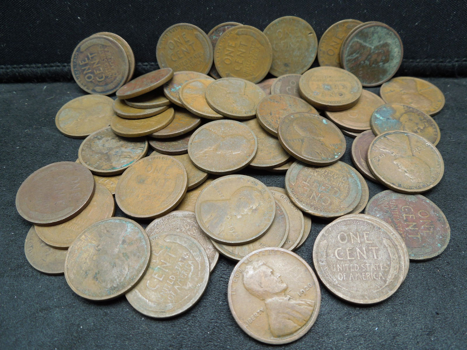 (57) 1920 Lincoln Cents Ave Circ (1 of 5)