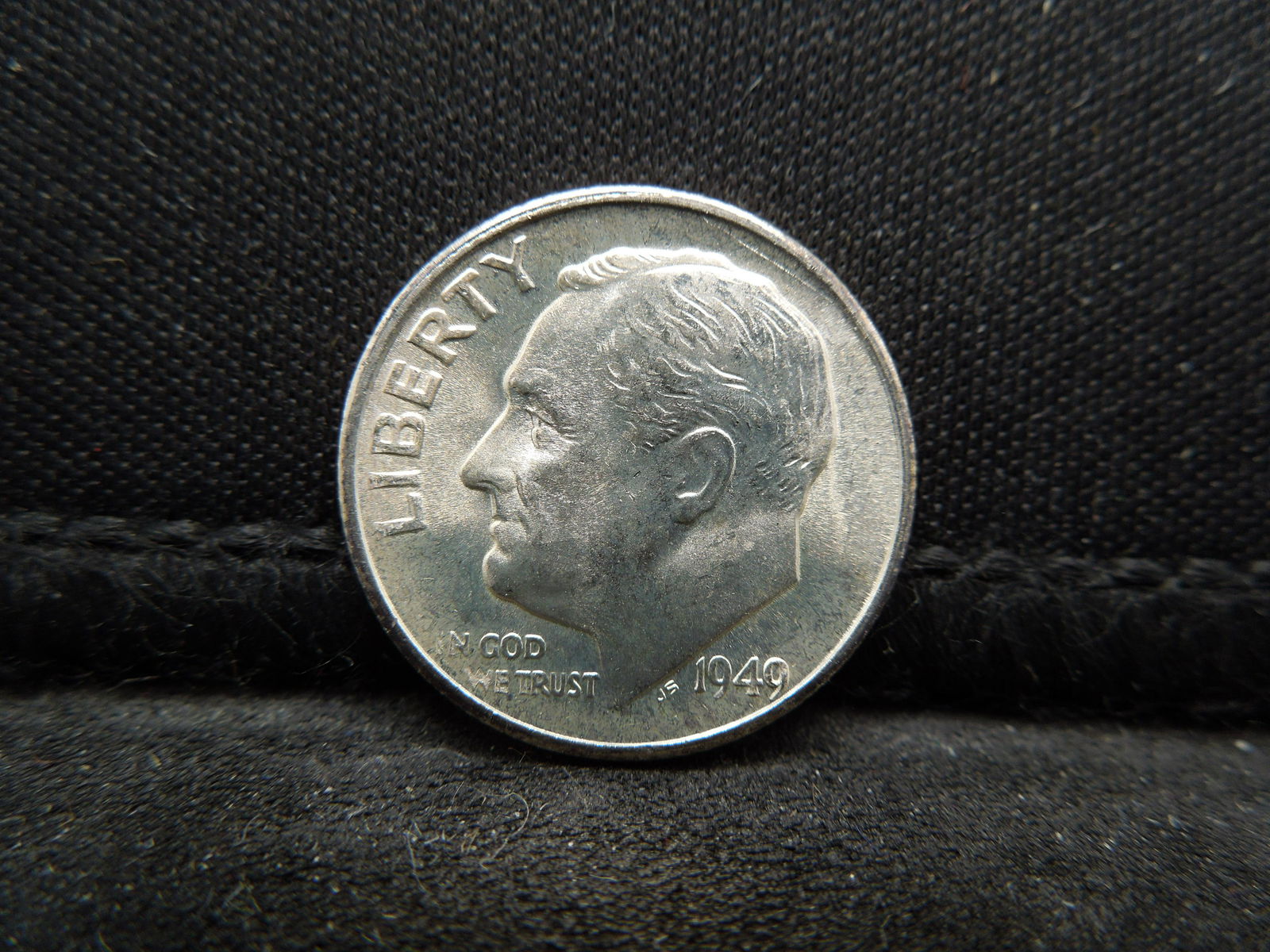 1949 S Rossevelt Dime Gem BU Key Date (1 of 2)