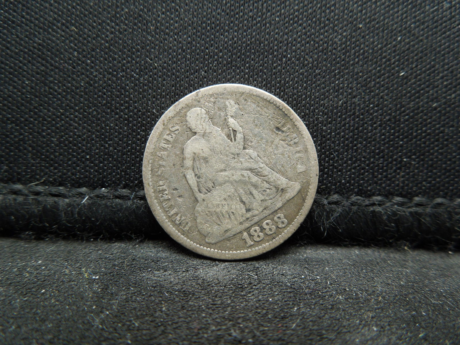 1888 Seated Dime (1 of 2)