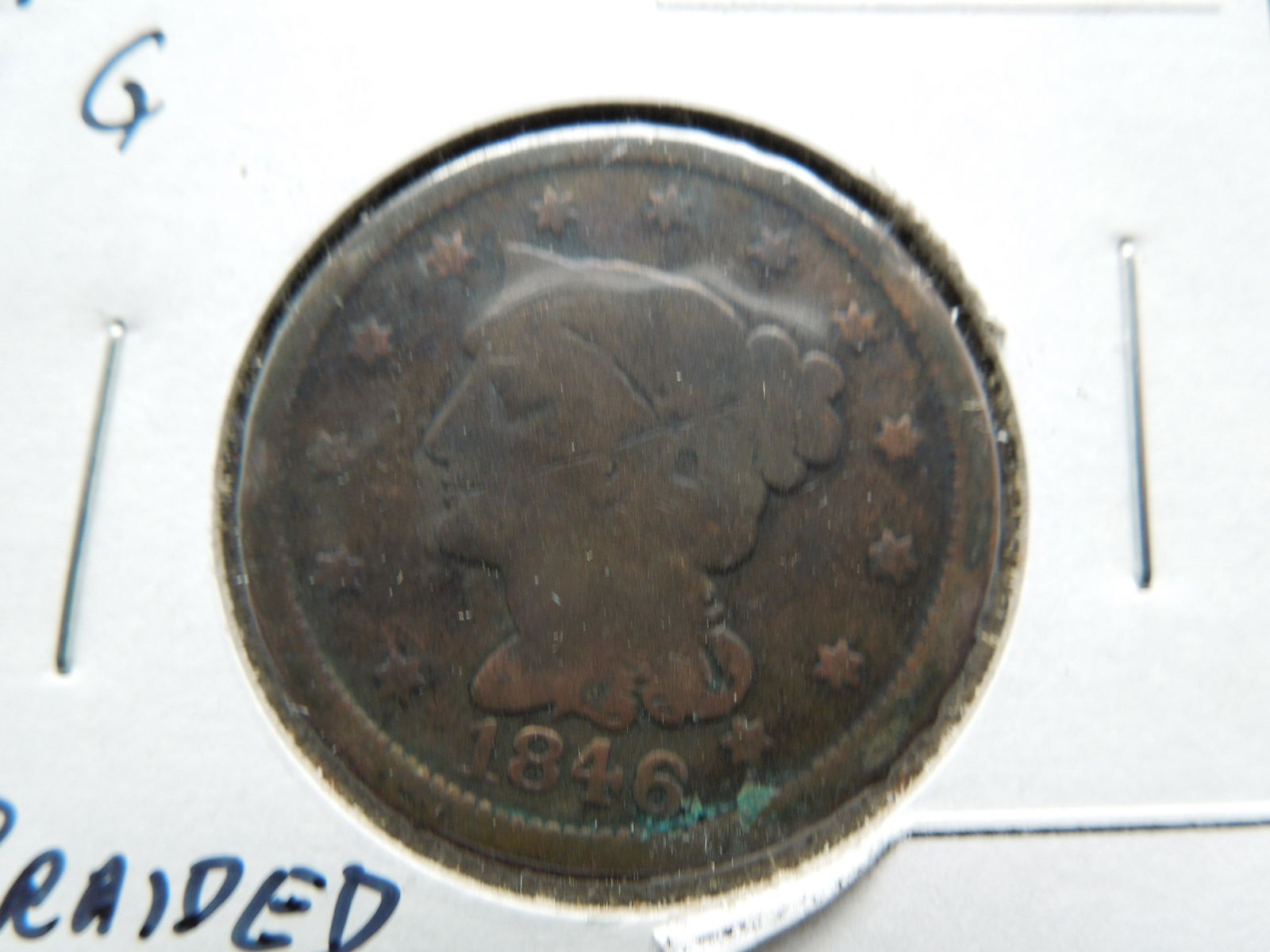 1846 Large Cent (1 of 3)