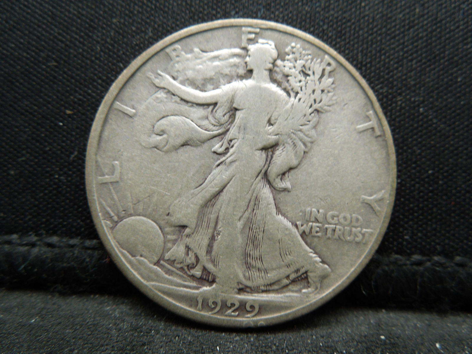 1929 D Walking Liberty Half Dollar (1 of 2)
