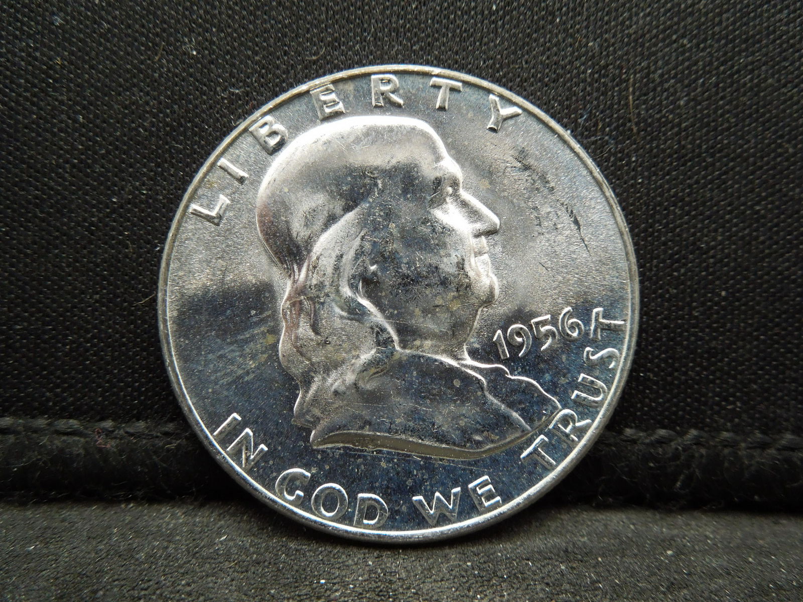 1956 Franklin Half Dollar CH BU (1 of 2)
