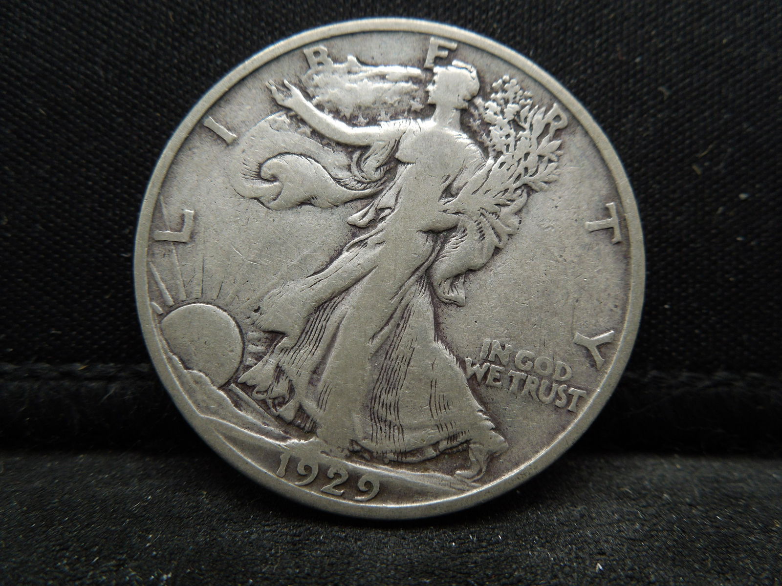 1929 S Walking Liberty Half Dollar (1 of 2)