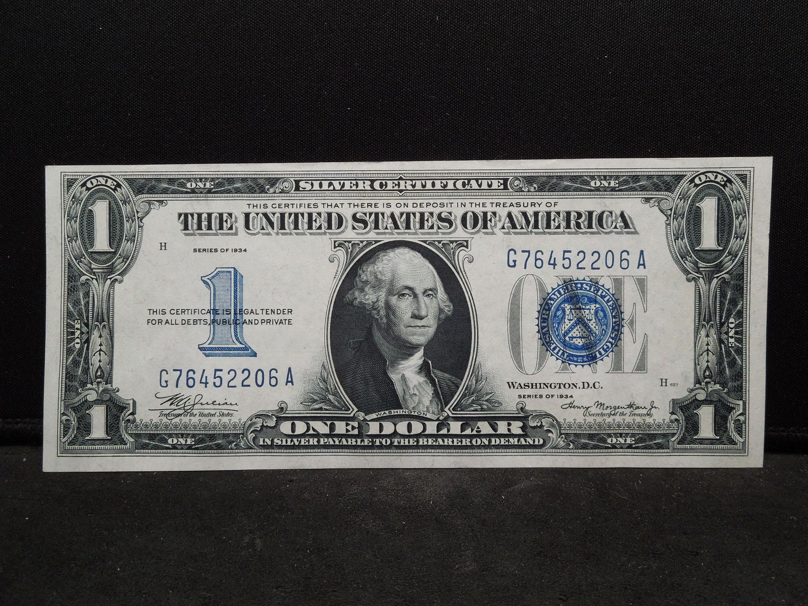 High Grade 1934 $1.00 Silver Certificate FR1606 (1 of 3)