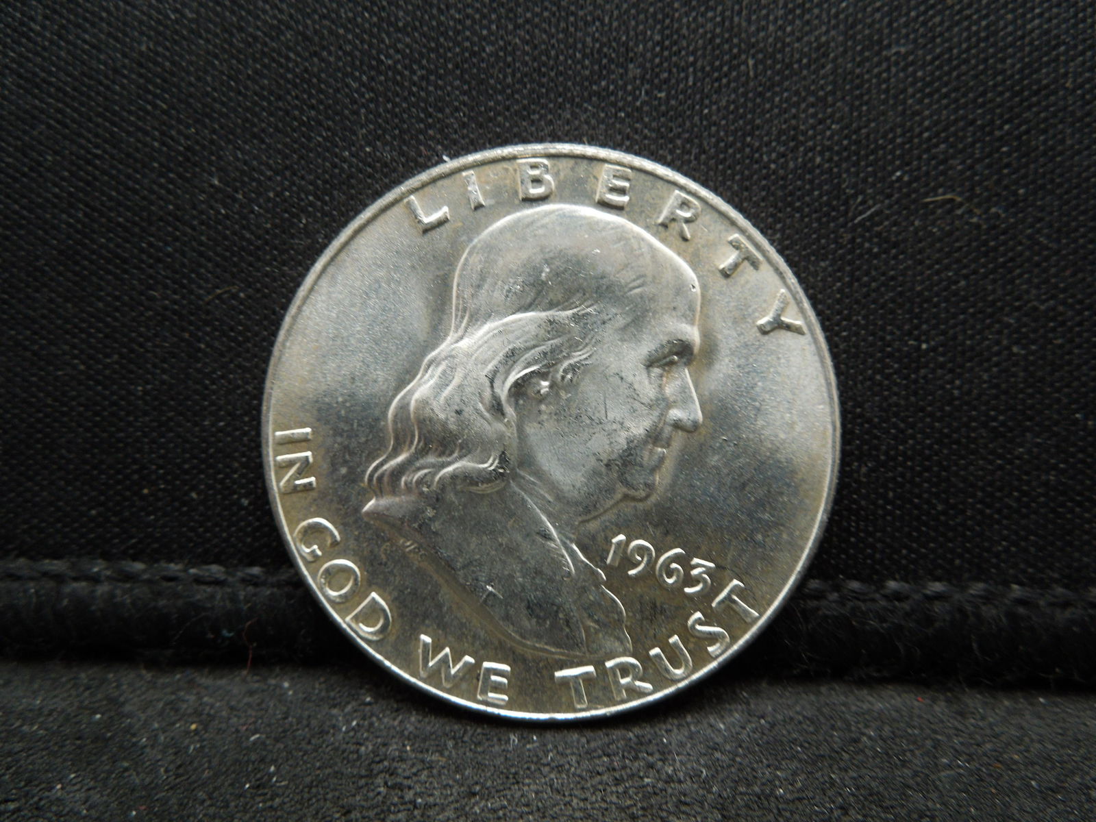 1963 D Franklin Half Dollar CH BU (1 of 2)