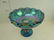 Indiana Glass Carnival Blue Fruit Bowl - has chip on - 3