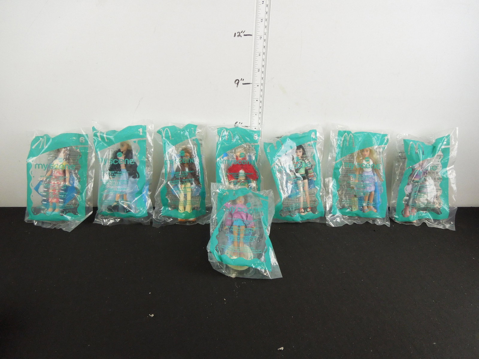 McDonald's Happy Meal Toys Set of 8 "My Scene Barbie": McDonald's Happy Meal Toys Set of 8 "My Scene Barbie" from 2004