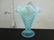 Blue Fenton Hobnail 4 inch Stem Compote - 2