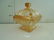 Glass Covered Candy Dish with Small Chip - 2