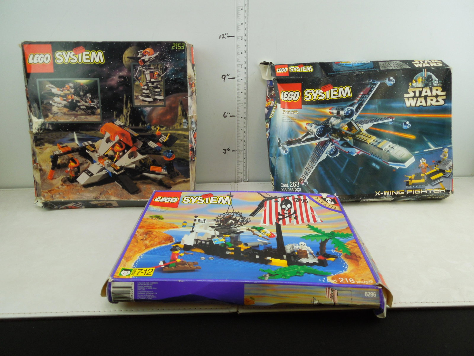 Three Lego Sets in Box, not guaranteed to be Complete,: Three Lego Sets in Box, not guaranteed to be Complete, As Is