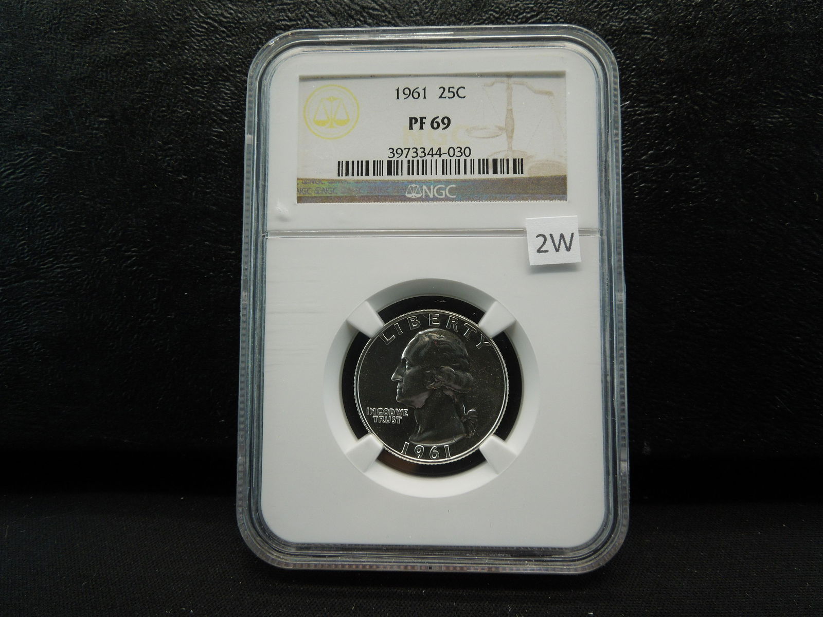 1961 Washington 25c.  NGC PF 69. (1 of 4)