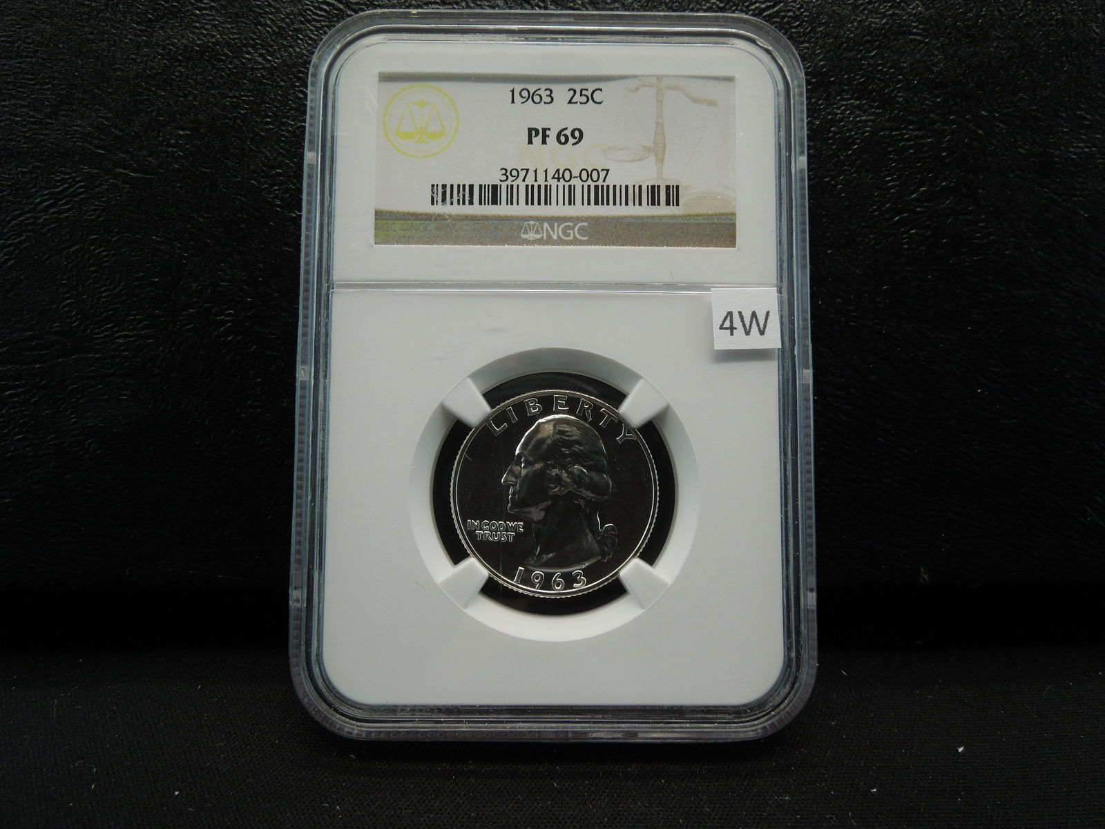 1963 Washington 25c.  NGC PF 69. (1 of 4)