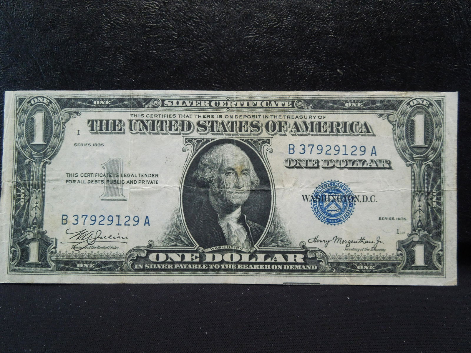 1935 One Dollar Silver Certificate (1 of 3)