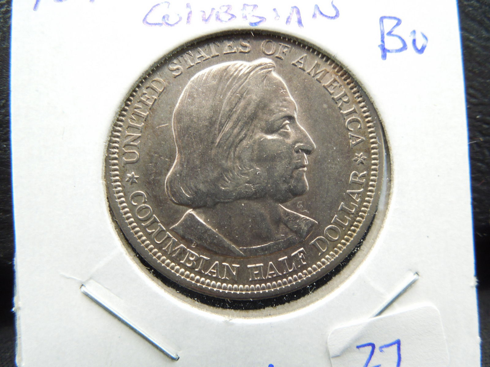 1892 Columbian Commemorative Half.  Choice BU.  Very (1 of 3)