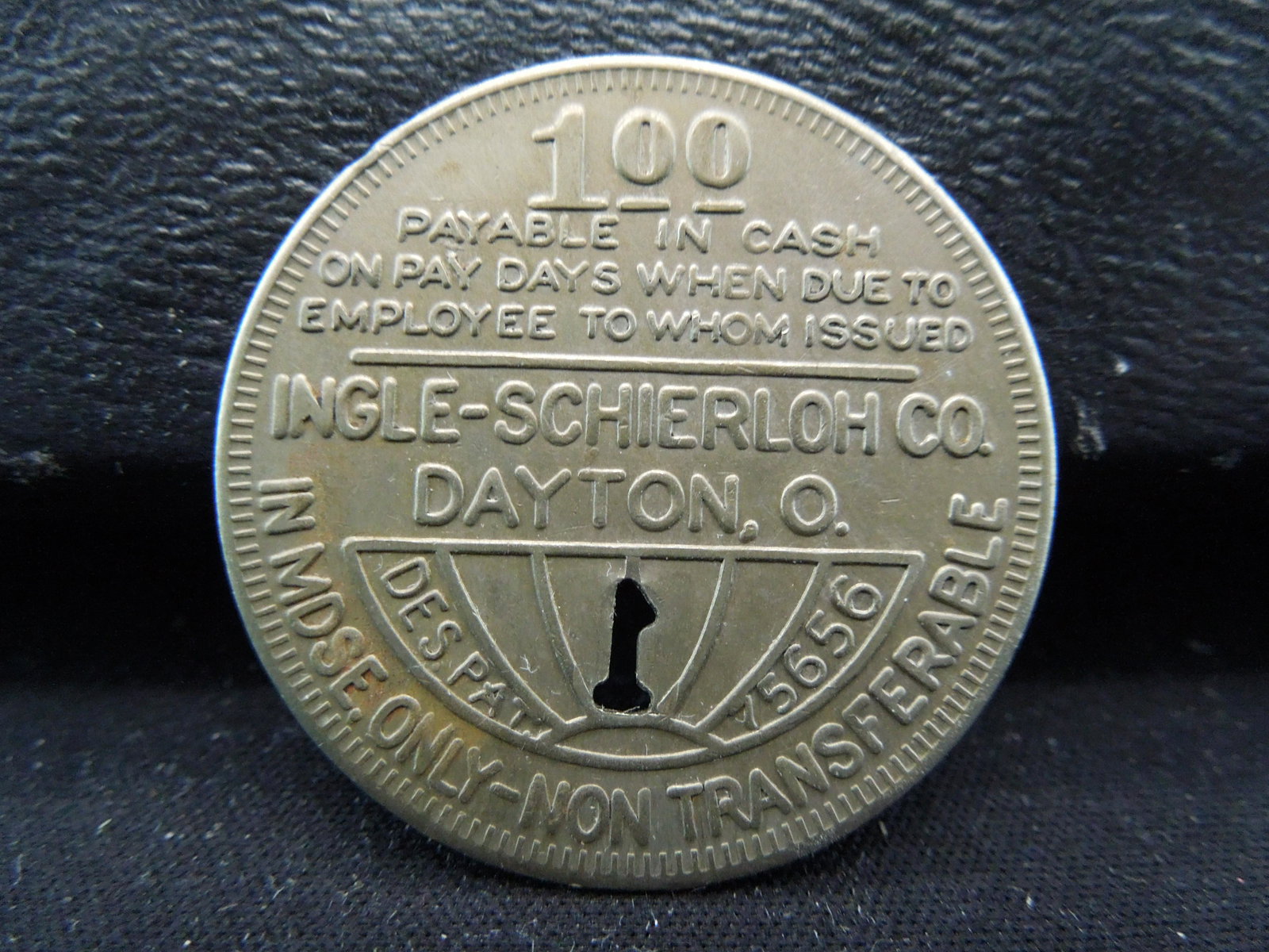 C. H. Mead Coal Co. $1 Token.: C. H. Mead Coal Co. $1 Token.