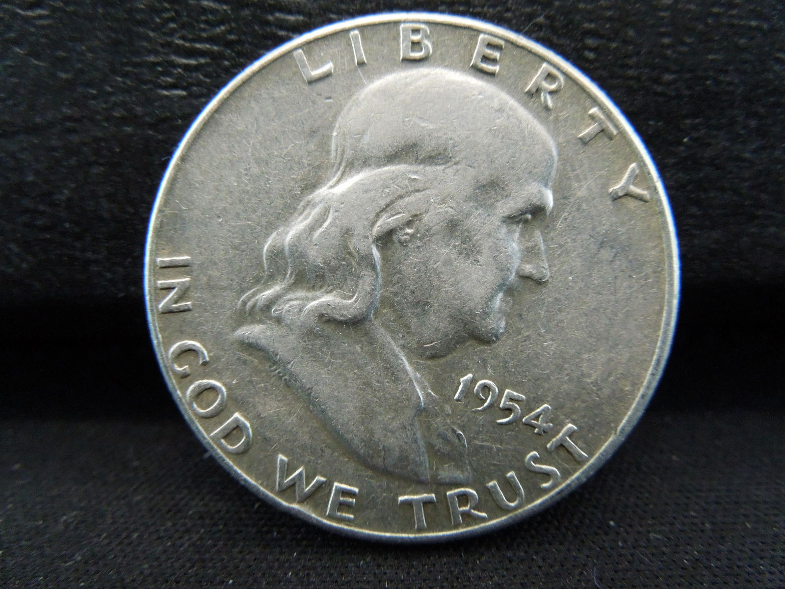 1954 SILVER (90%) FRANKLIN HALF (1 of 2)