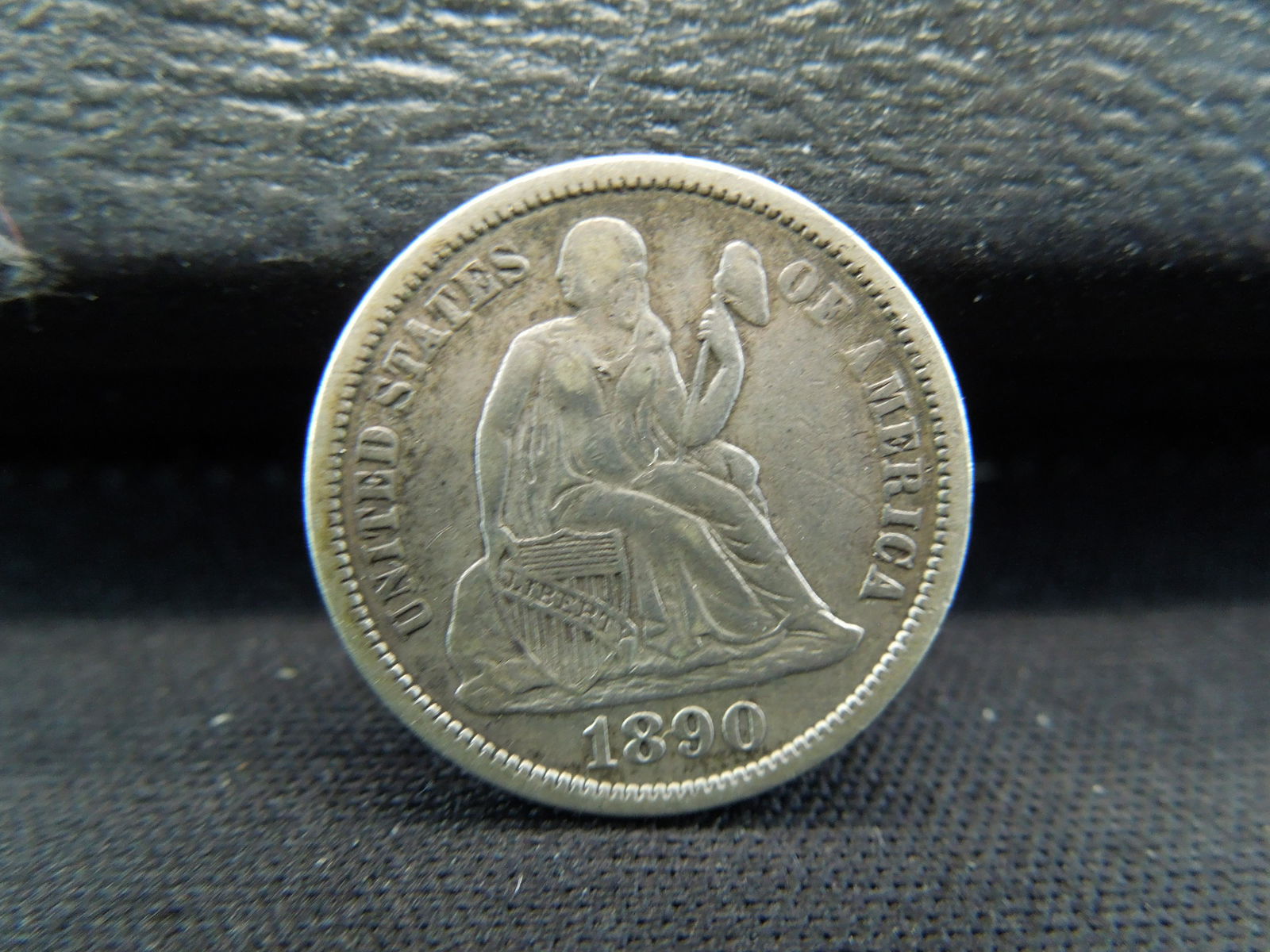1890 Seated Liberty Dime (1 of 2)