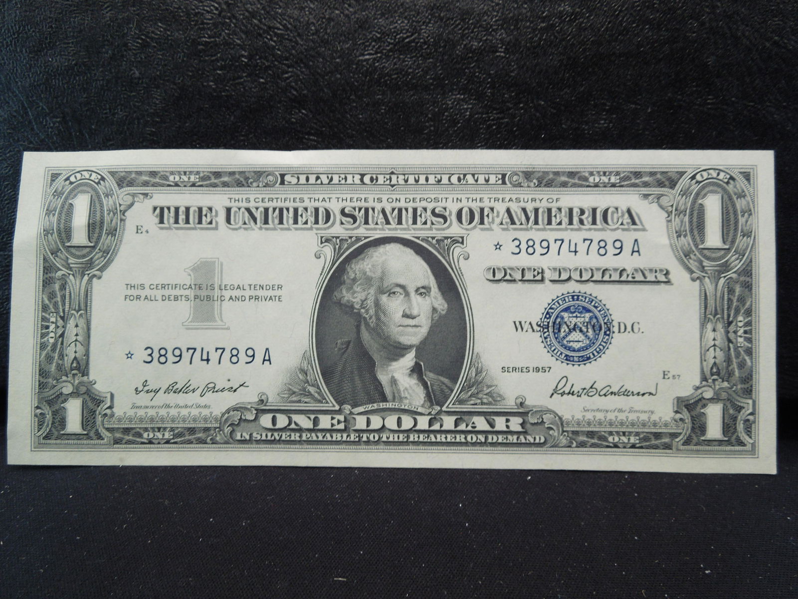 1957 One Dollar Star Silver Certificate (1 of 3)