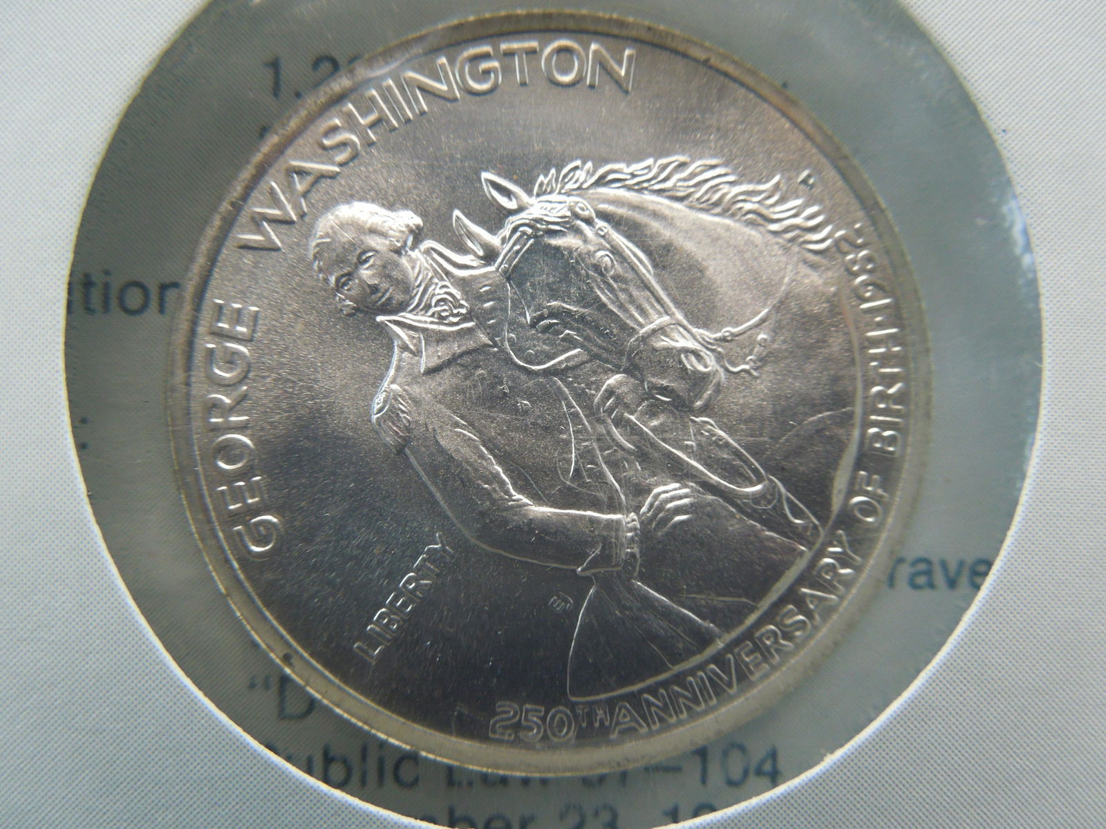 1982 George Washington Commemorative Half Dollar (1 of 7)