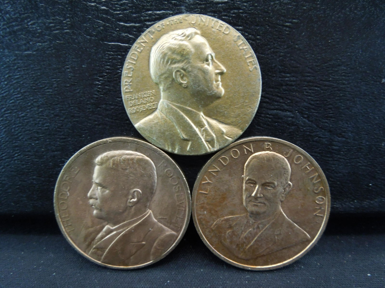 (3) US PRESIDENTS (THEODORE ROOSEVELT-COPPER/LYNDON (1 of 2)